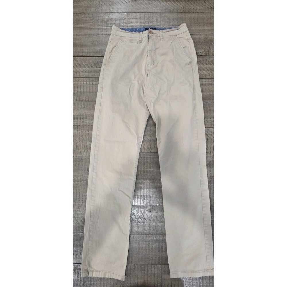 American Tall J1 Straight Fit Khaki Pants Mens 30x36 Beige AM-PC-10329